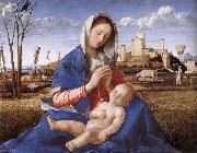 Giovanni Bellini Madonna pa indicated oil painting on canvas